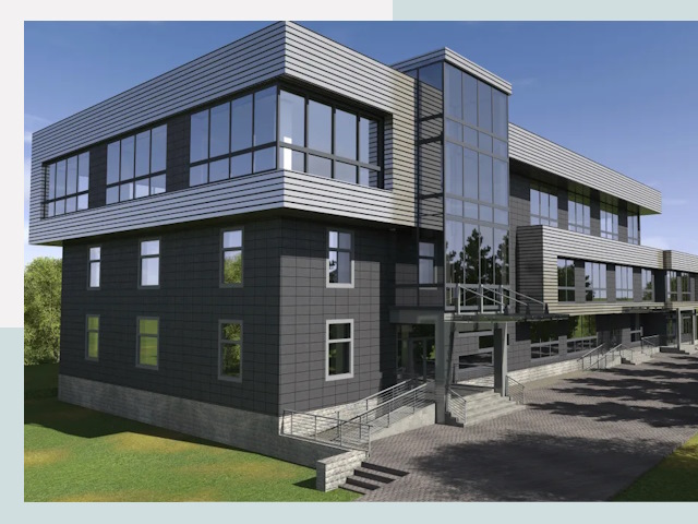 Административные здания в Лангепасе