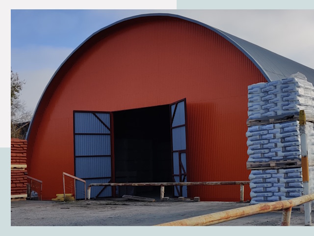 Полукруглые ангары по цене от 606 руб. в Лангепас