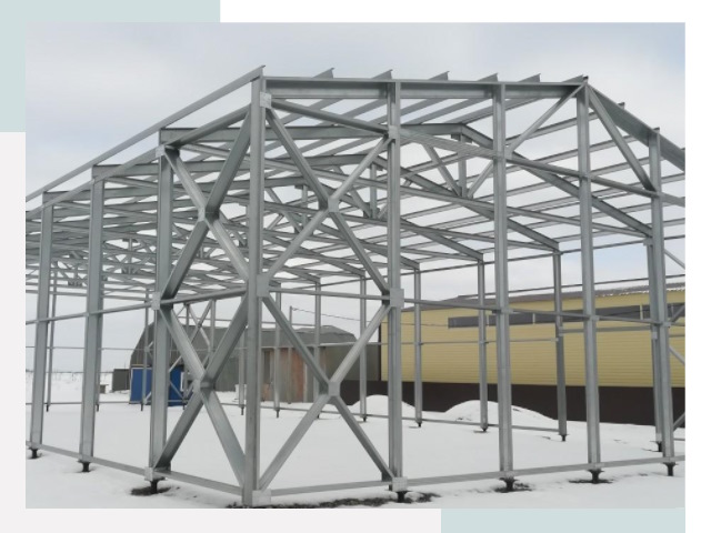 Каркасные ангары в Лангепасе