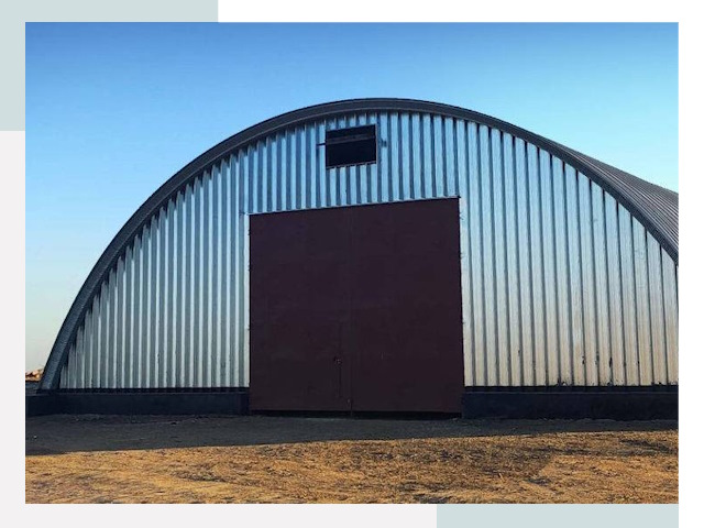 Арочные ангары в Лангепасе