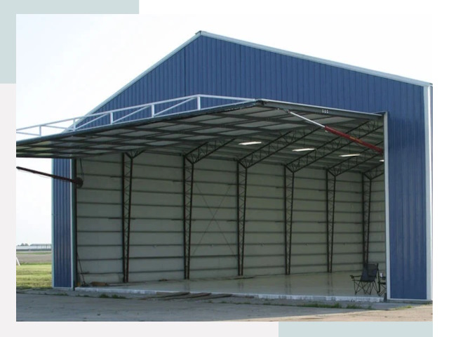 Прямо стенные ангары в Лангепасе