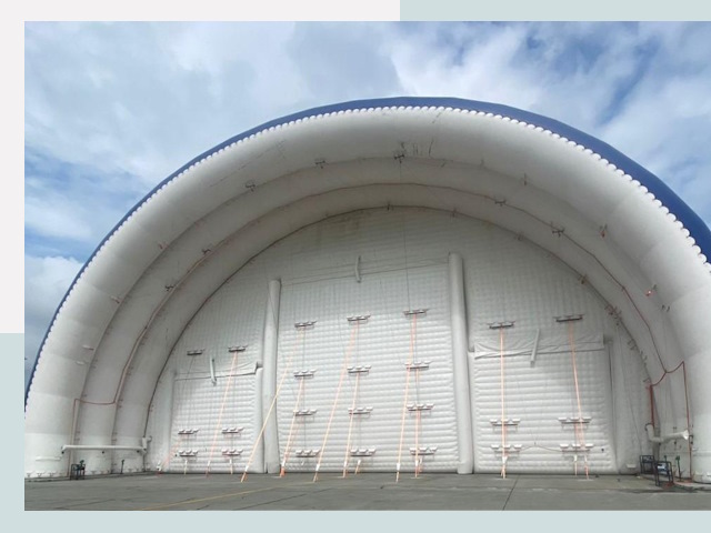 Пневмокаркасные ангары от СтальСтрой-Лнг по цене от 606 руб.