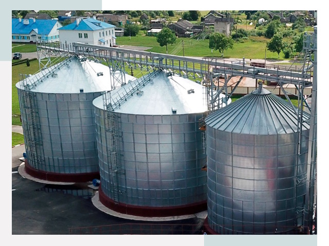 Металлические силосы в Лангепасе