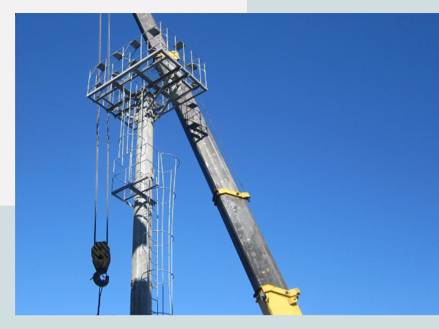 Монтаж осветительных мачт в Лангепас от 606 руб.