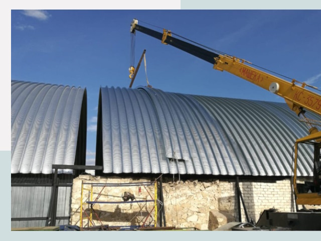 Реконструкция ангаров в Лангепасе от 606 руб.