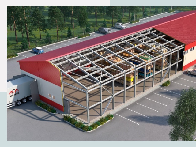 Проектирование ангаров в Лангепасе от 606 руб.